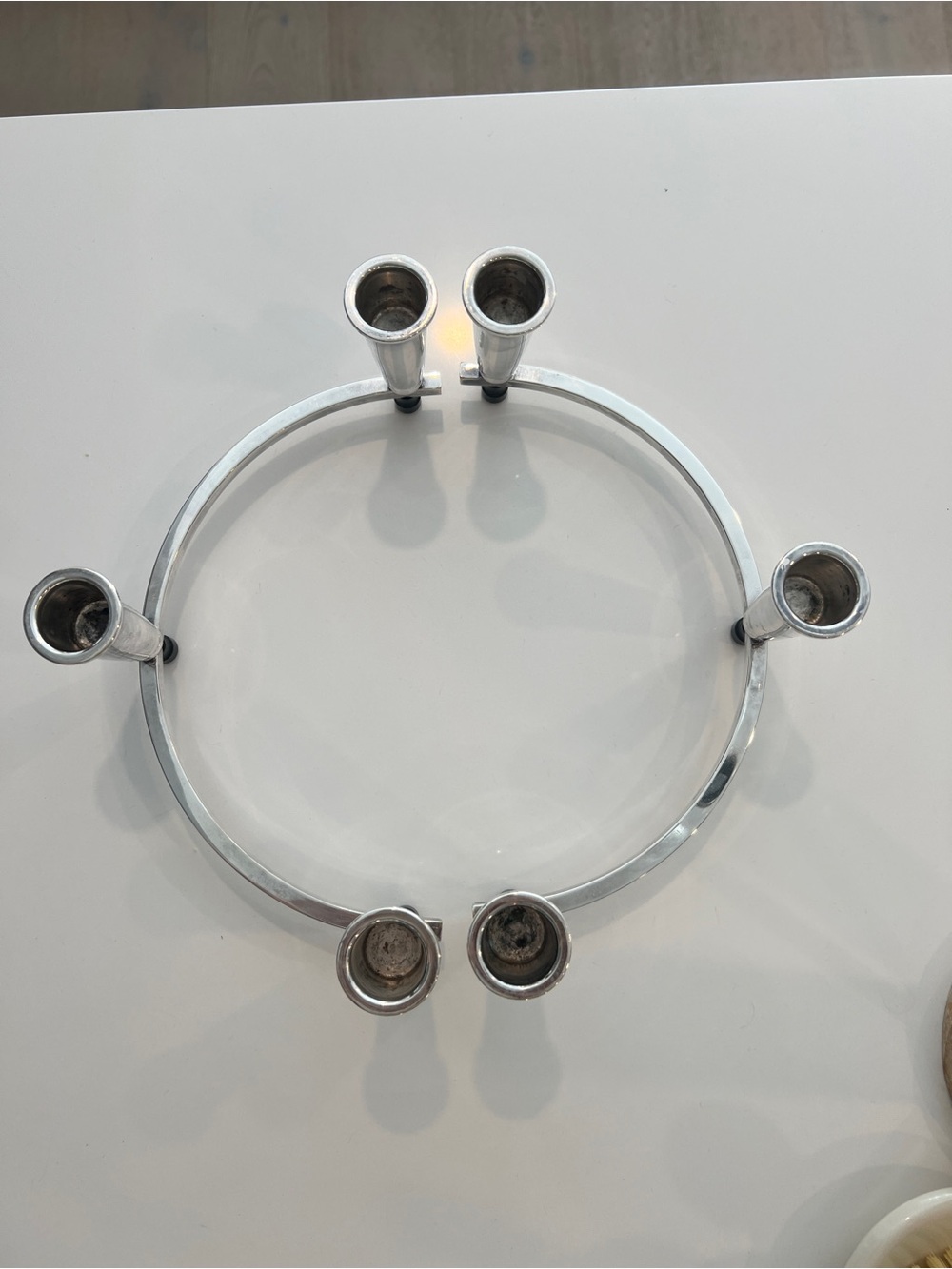 Sheffield mid century candle holders